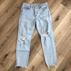 Levi’s straight leg jeans